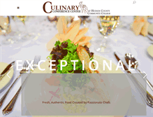 Tablet Screenshot of culinaryconferencecenter.com